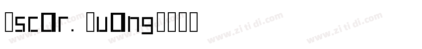 Oscar. Huang字体转换